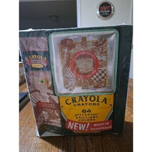 2008 Crayola Crayons Hallmark Set 50th Anniversary of 64 Crayon Box with Tin